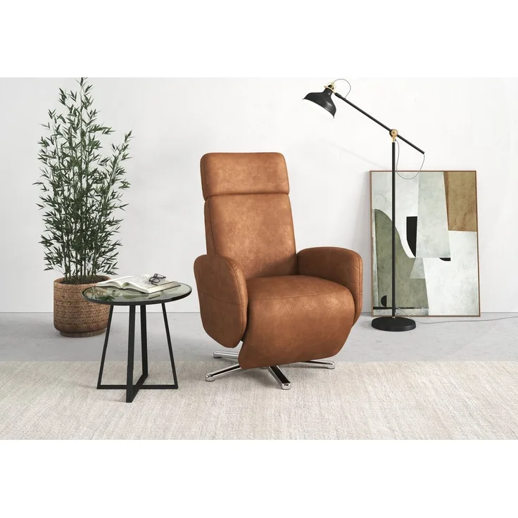 sit&more TV-Sessel Grenoble, inkl. Kopfteilverstellung, wahlweise mit 2 Motoren, Akku & Aufstehhilfe