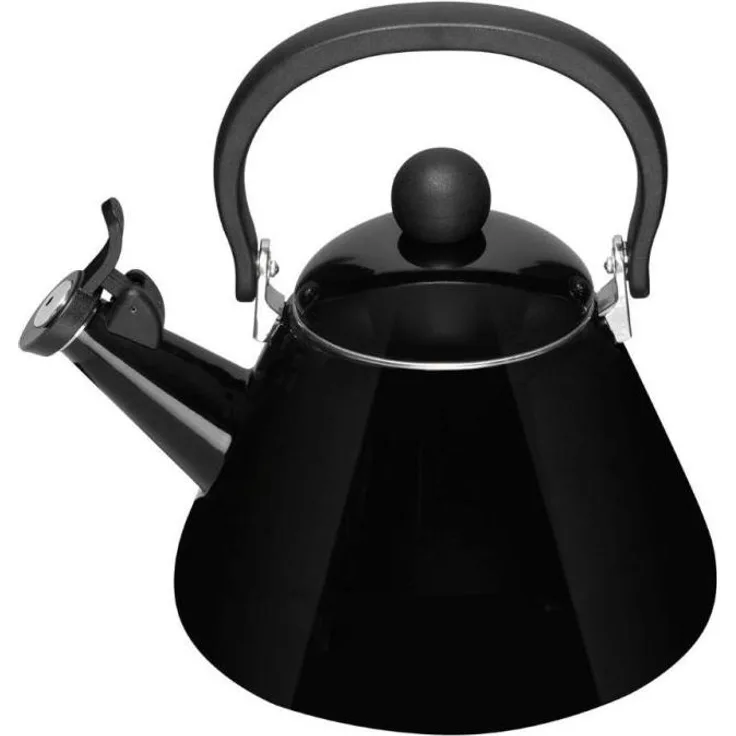 Le Creuset Wasserkessel „Kone“ 1,6 l Schwarz – Stilvolles Design trifft Funktionalität
