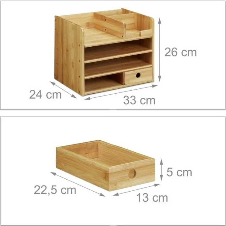 Schreibtisch Organizer Bambus 10025556 – Bild 4