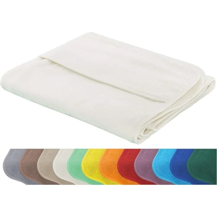 Brandsseller Schonbezug für Gartenliege, Strandliegenauflage, Frottee Schonbezug, 100% Baumwolle - ca. 75x200 cm - Mint/Grün – Bild 8