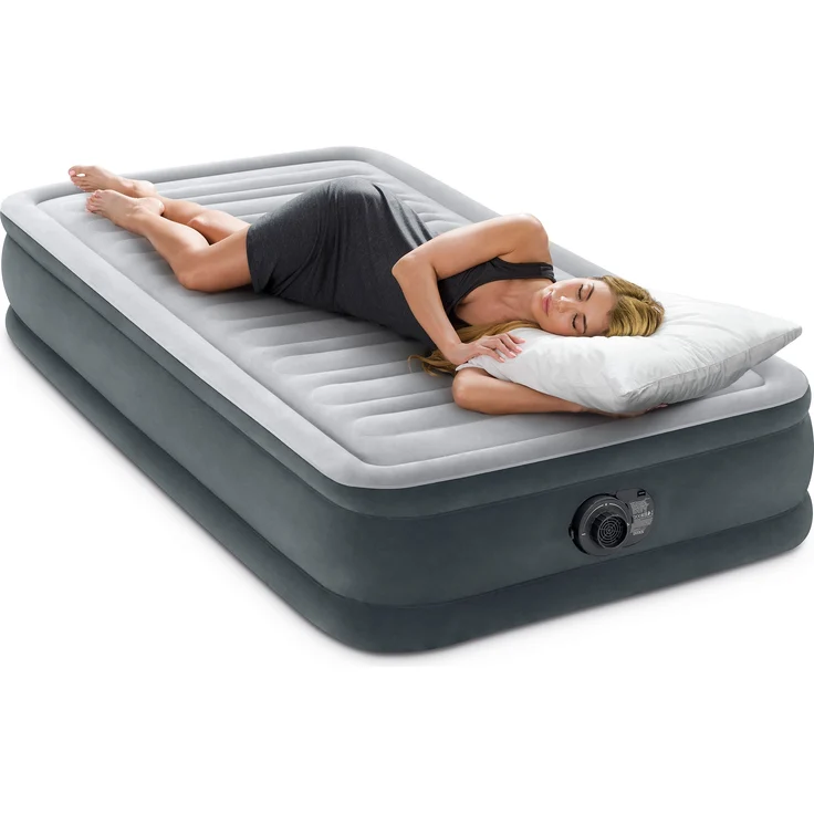 Intex 'DuraBeam ComfortPlushMidRise' Luftbett mit eingebauter, elektrischer Pumpe, 99x191 cm – Bild 12
