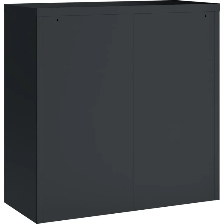 vidaXL Aktenschrank Anthrazit 90x40x130 cm Stahl 3188329 – Bild 9