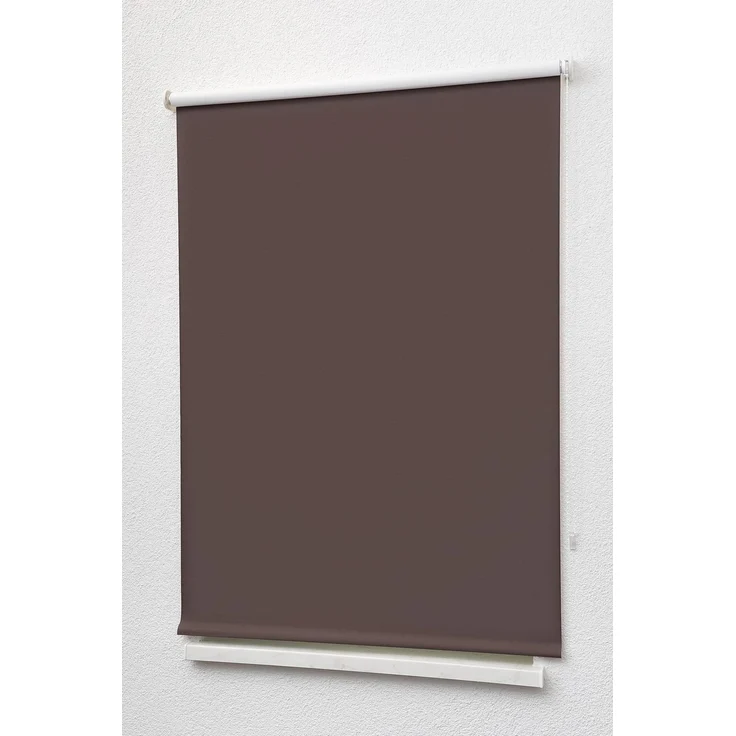 Lysel - Qualitätsrollo abdunkelnd dunkelbraun, (B x H) 63x190 cm in braun/dunkelbraun – Bild 6