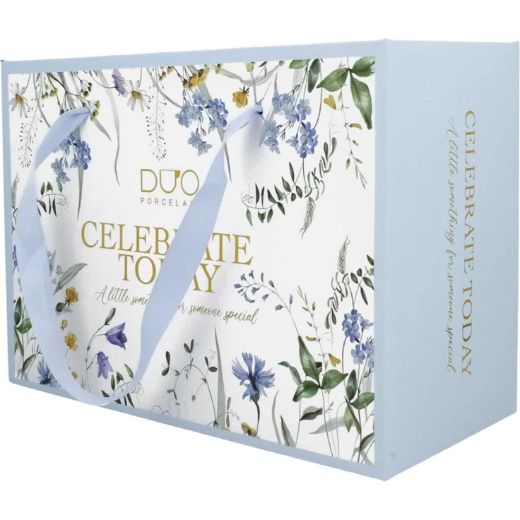 DUO 2er-Set Tassen MELODY, 250 ml mit Untertassen, New Bone China Porzellan, in Geschenkbox – Bild 7