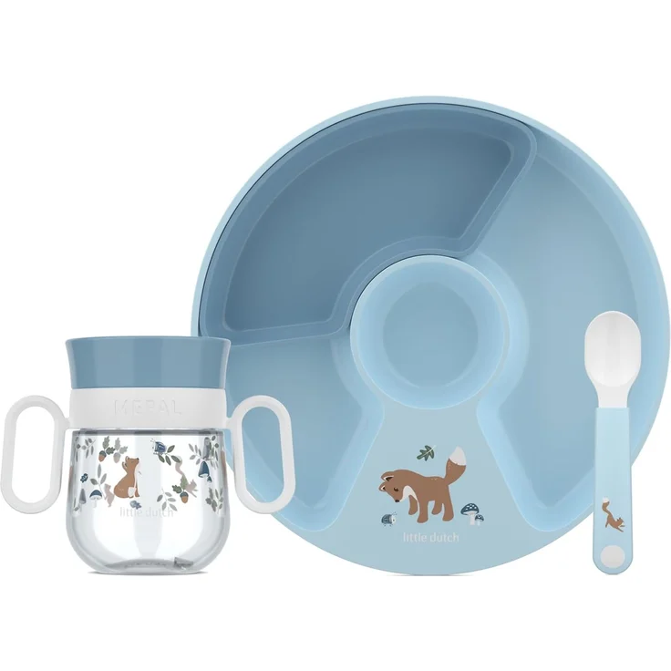Mepal X Little Dutch Forest Friends Babygeschirr-S – Bild 1