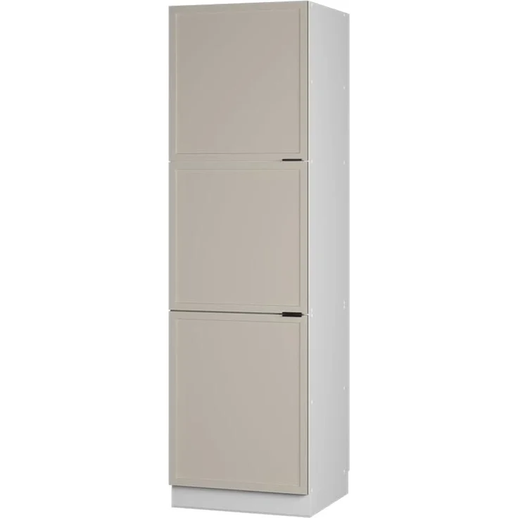 Herdumbauschrank Fame-Line GrauBeige 60 cm Vicco – Bild 1
