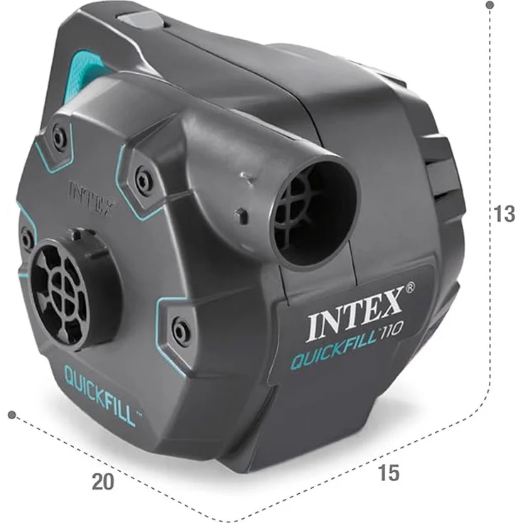 Intex Elektrische Pumpe Quick-Fill 220-240 V 66644 91558 – Bild 4