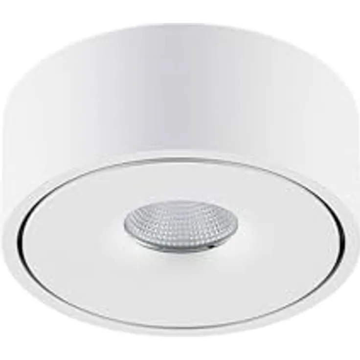 Arcchio LED Deckenleuchte Ranka, 2-flammig in Weiß aus Aluminium, energiesparende Flurleuchte mit mitgelieferten Leuchtmitteln