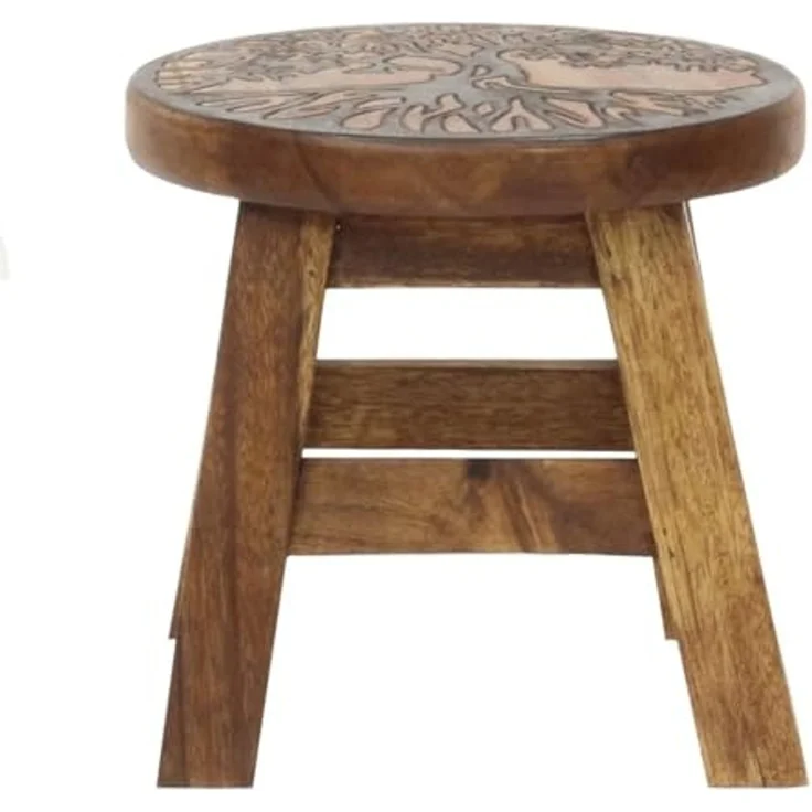 Oriental Galerie Blumenhocker Blumenhocker Beistelltisch Lebensbaum 25 cm (1 St), pflanzentisch klein – Bild 3