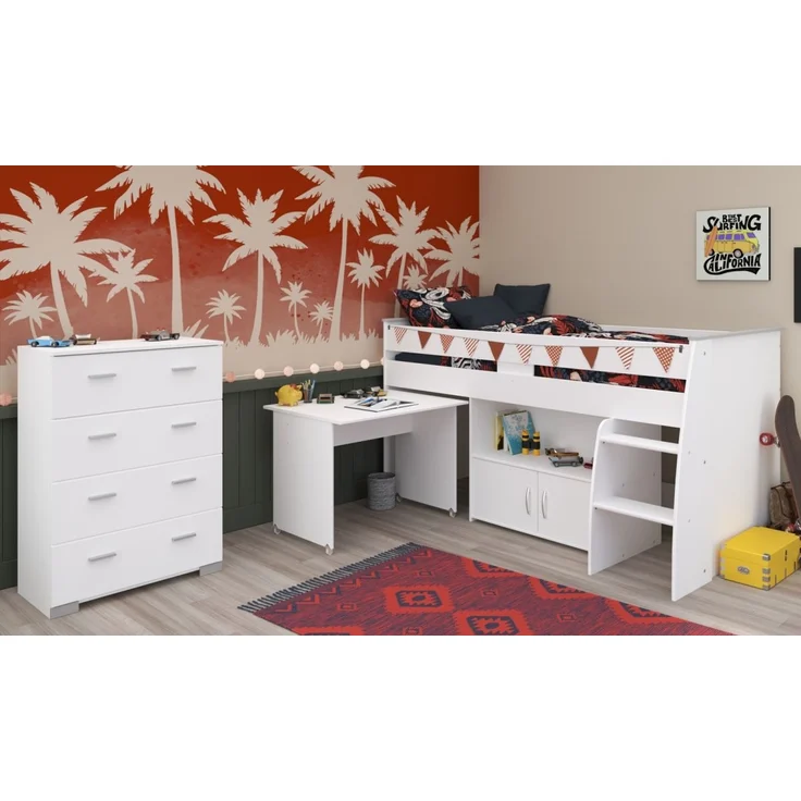 Parisot Kinderzimmer und Jugendzimmer Reverse in weiß Set 2-tlg. – Bild 1