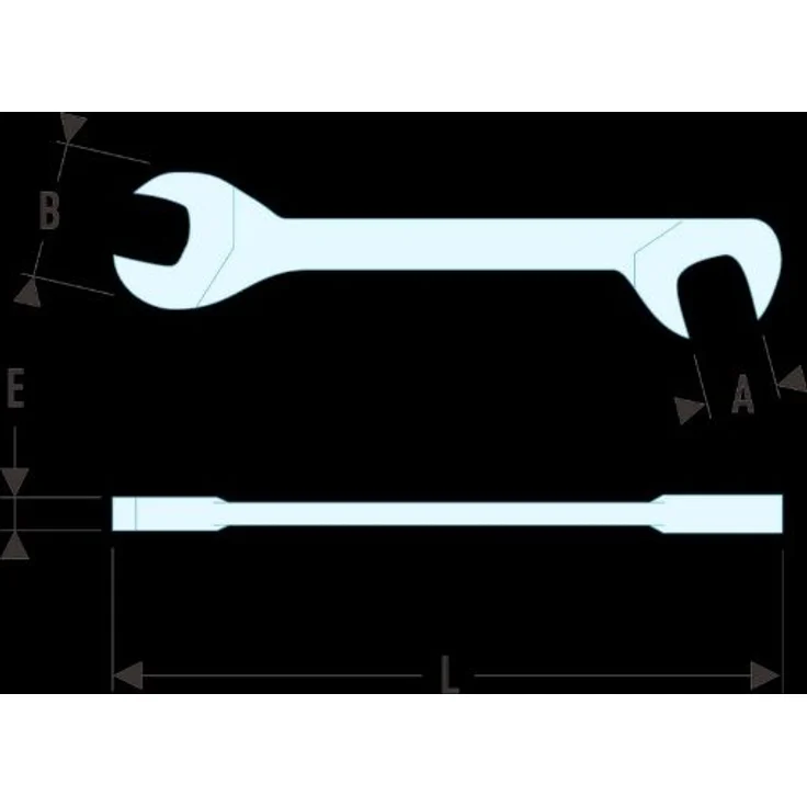 Facom Maulschluessel "Mikromechanik" 13 mm