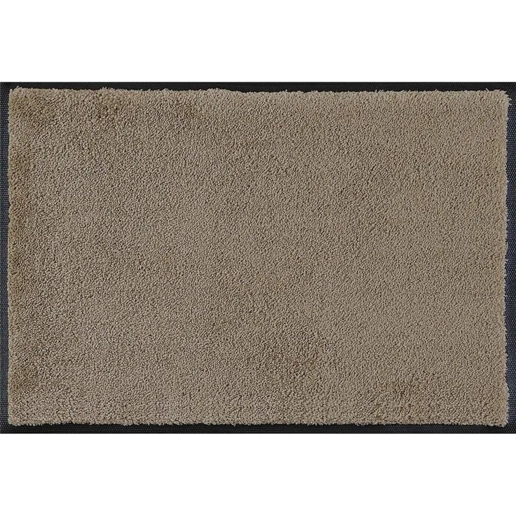 wash+dry by Kleen-Tex Fußmatte wash+dry Schmutzfangmatte Original Taupe - 40 x 60 cm, Höhe: 0 mm