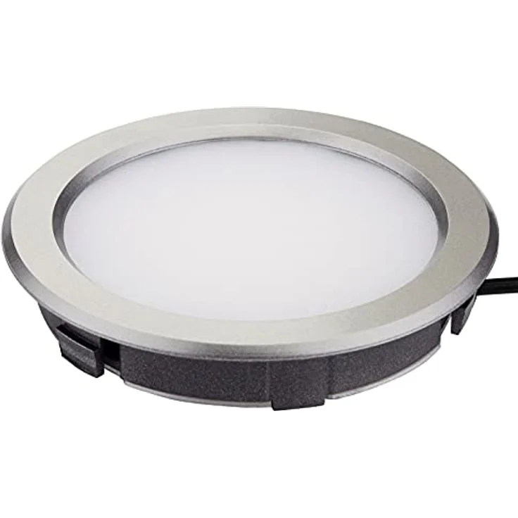 SOTECH Domus Line LED Einbaustrahler STELLA, 12V/2.5W, neutralweiß 4000K, Einbau-Ø 68 mm, Edelstahloptik – Bild 3