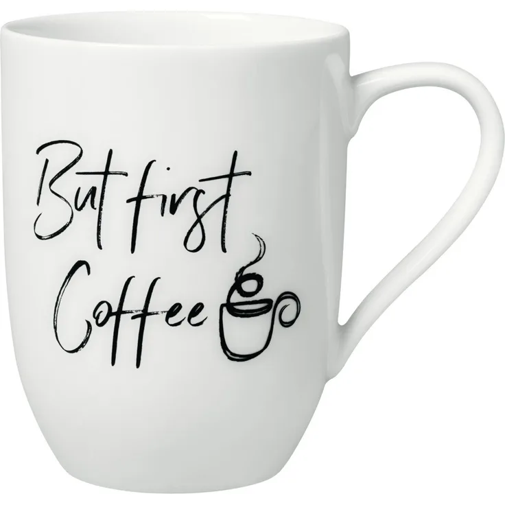 Villeroy & Boch Statement Becher 'But first Coffee' 290 ml