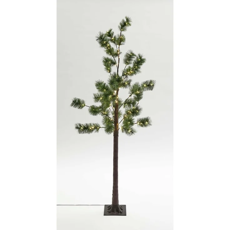 Northpoint LED Baum Tannenbaum Nadelbaum Braun 3,6W 150 LEDs 150cm hoch – Bild 1