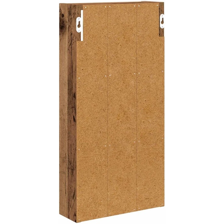 vidaXL Badezimmer-Wandschrank Altholz 30 x 10 x 60,5 cm Holzwerkstoff 889325 – Bild 6