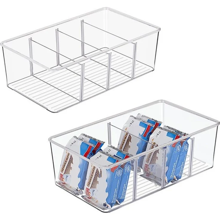 TUWENA Aufbewahrungsbox Vorratsschrank-Organizer und Aufbewahrung, Snack-Organizer (2 St) – Bild 4