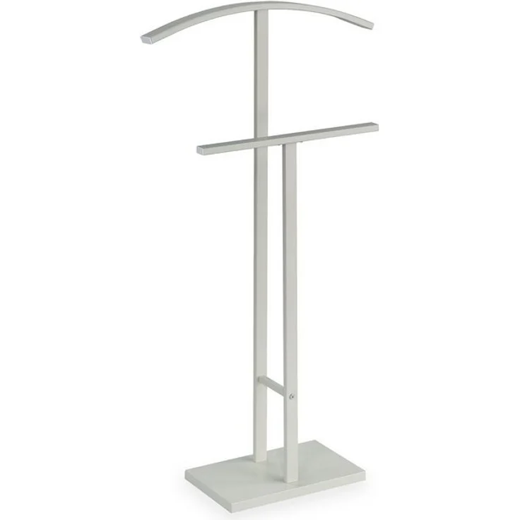 IDIMEX Herrendiener SCOTT, Stummer Diener mit Hosenbühel, Metall Damendiener Kleiderbügel beige – Bild 3