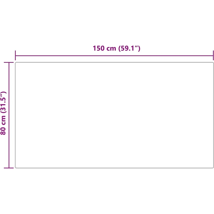 vidaXL Kunstschaffell Teppich Tafalla Grau 80 x 150 cm Polyester 42021522 – Bild 9