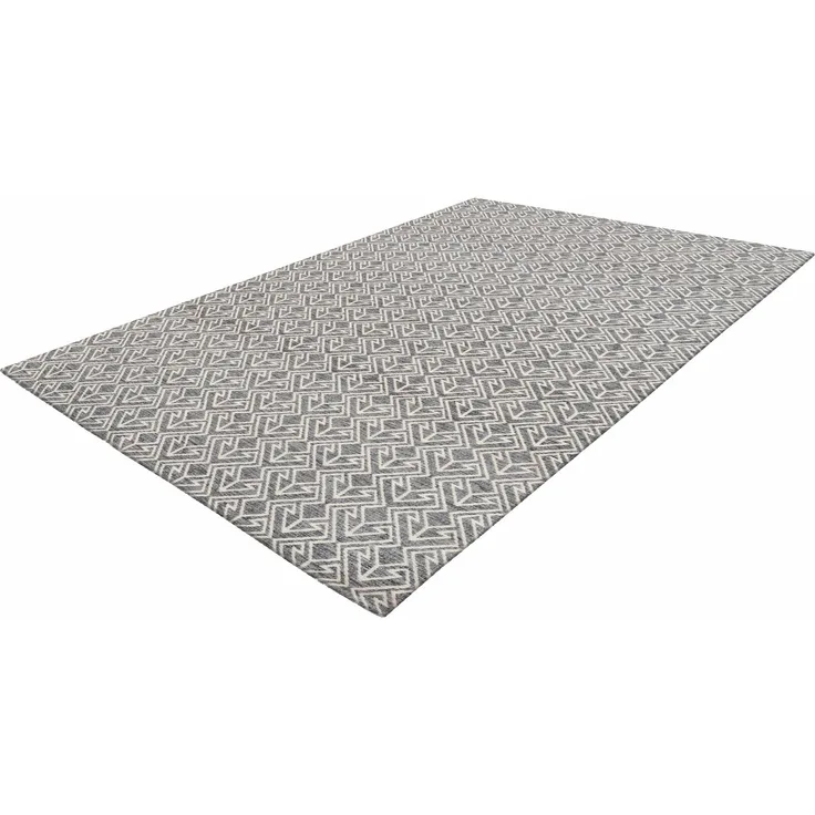 Yoga 100 Grau / Creme 80cm x 150cm