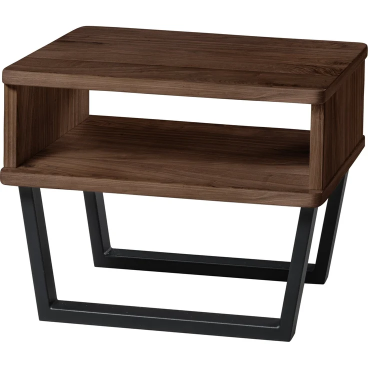 Stand Tische Nussbaum Massivholz 38cm x 48cm x 36cm – Bild 1