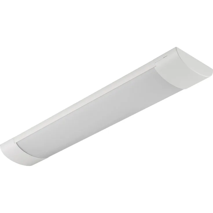 EVN LED-Deckenanbauleuchte DARDO ECO 15-20W 3000-4000K 2702lm ws IP44 600x120x45mm