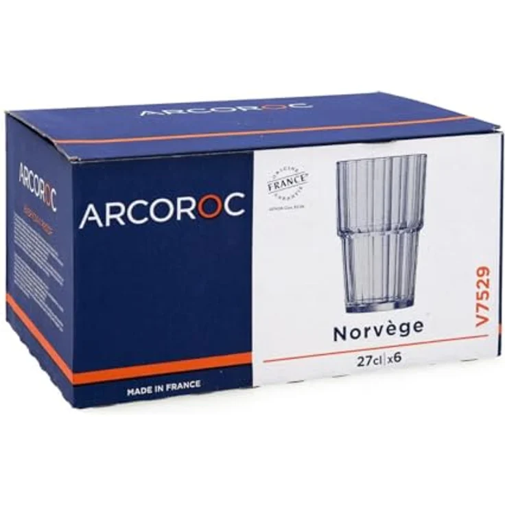 Gläserset Arcoroc Noruega Durchsichtig Glas – Bild 5