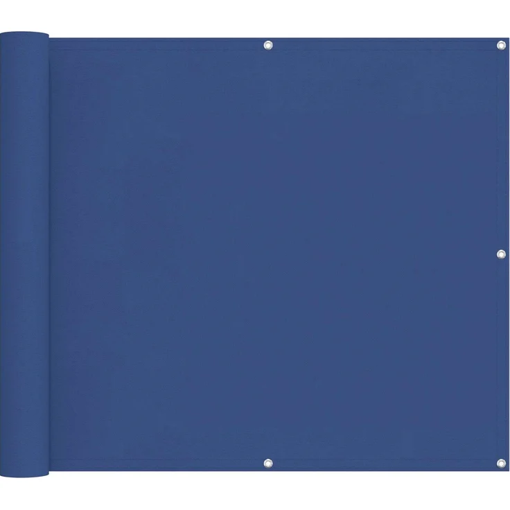 vidaXL Balkonsichtschutz Rechteckig 100 x 400 cm Oxford-Stoff Blau 42030774 – Bild 2