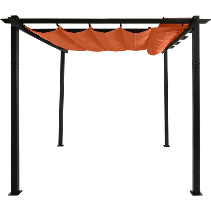 Mendler 'HWC-N93' Pergola, Aluminium terrakotta, 3 x 4m – Bild 8