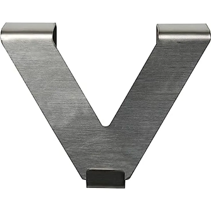 Gardinia V-Dekohaken Edelstahl