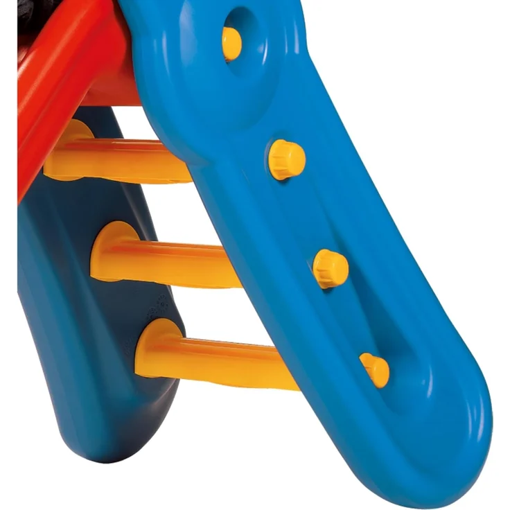 Big 'Fun-Slide' Rutsche, rot/blau, 164 x 73 x 116 cm, ab 3 Jahren, höhenverstellbar, zusammenklappbar – Bild 5