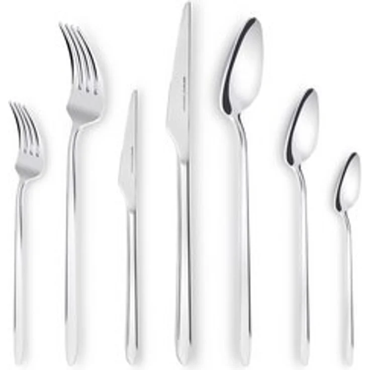 Karaca Besteck-Set Karaca Stark Besteckset für 12 Personen 84-teilig Edelstahl Silber – Bild 6