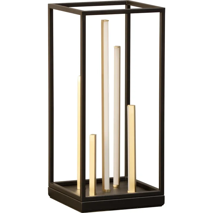 FISCHER & HONSEL Tischleuchte GRID BH 20x44.50 cm schwarz Tischlampe Klemmleuchte Schreibtischleuchte Schreibtischlampe