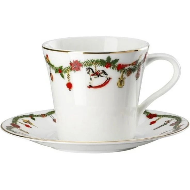 Hutschenreuther Tasse Nora Christmas Kombitasse 2tlg, Bone China – Bild 4