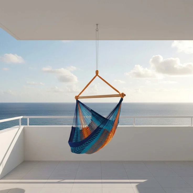 MacaMex Vela azure, breeze, 110 x 220 cm – Bild 6