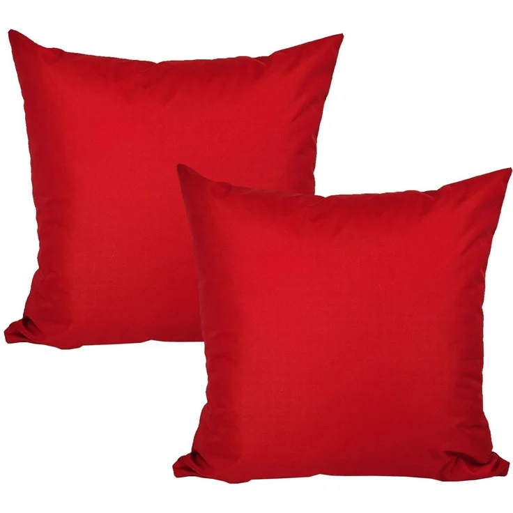 JACK Kissenbezüge 2er Set 50x50cm Outdoor Wasserfest, (2 Stück), 2x Kissenhülle, strapazierfähig, wasserabweisend, Innen & Außen – Bild 1