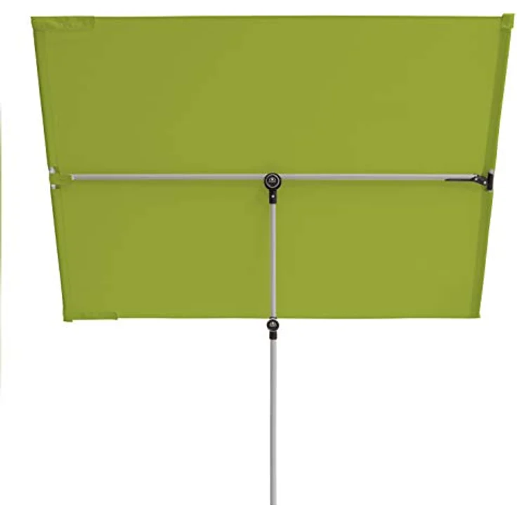 Doppler Balkonschirm rechteckig 127 cm x 177 cm, grün mit Handöffner und UV-Schutz 50+ – Bild 4