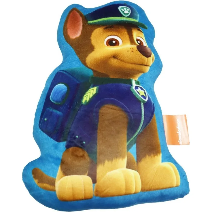 PAW PATROL Dekokissen Paw Patrol Chase 3D mini Kissen Dekokissen 32x25x5 cm