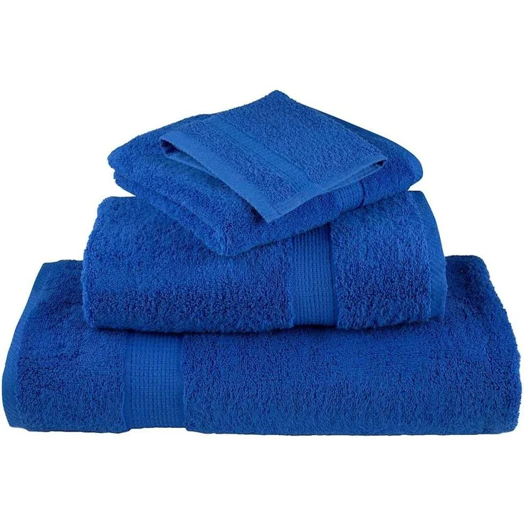vidaXL Gästetuch SOLUND 4 pcs Blau 15 x 21 cm 550 gsm 137177 – Bild 2