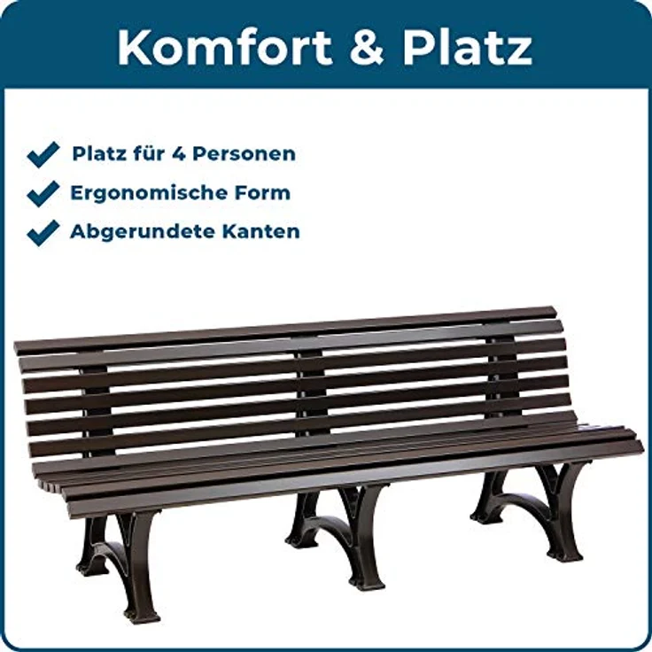 Blome Gartenbank, Borkum 4-Sitzer Länge – Bild 5