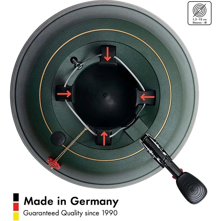 KRINNER Christbaumständer Ultra Grip L, 37 cm – Bild 3