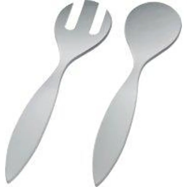 Magu Salatbesteck Silber Natur-Design 137004