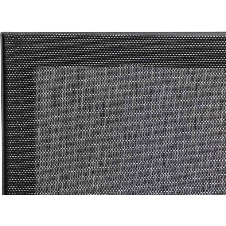 Siena Garden Dining Stapelsessel Savona matt anthrazit/schwarz silber/Teak – Bild 8