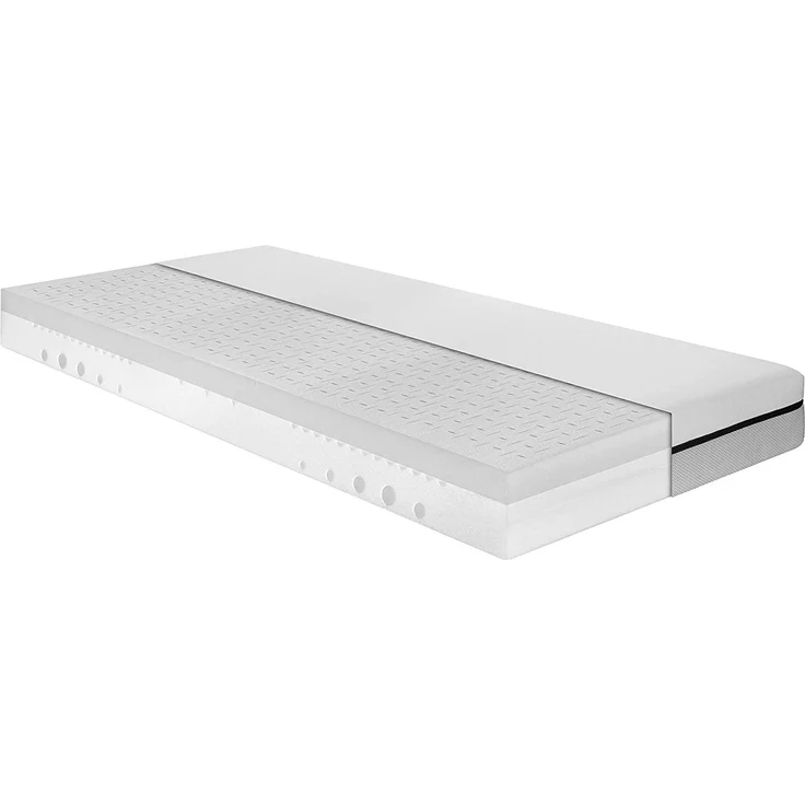 Badenia Bettcomfort Irisette Smart 2 in 1 Duo 7-Zonen Hybridschaummatratze, Härtegrad 3 und 4, 90x200 cm – Bild 3