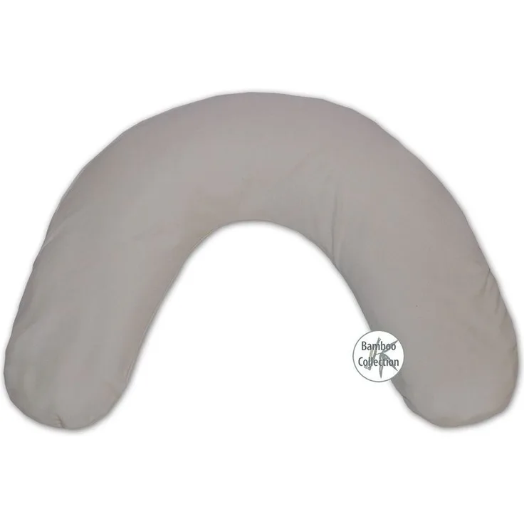 Theraline Bezug für Nackenkissen mittel Grau Bamboo Collection