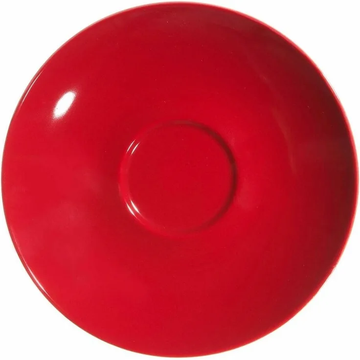 Ritzenhoff & Breker Doppio Untere, Untertasse, Unter Tasse, Geschirr, Porzellan, Rot, Ø 16 cm, 516111