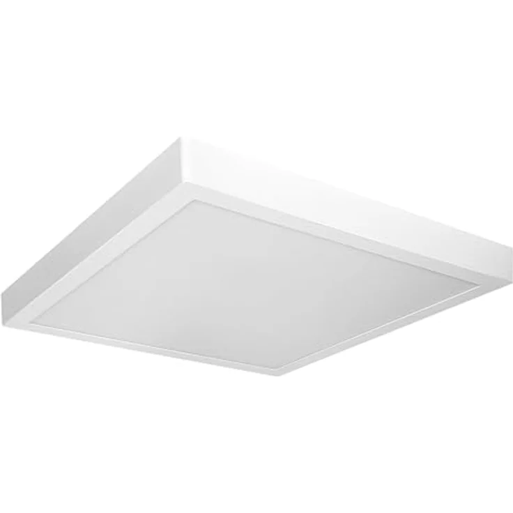 Osram SMART+ Matter Orbis LED-Downlight, eckig 400x400mm, 22W, 1800lm, Tunable White 3000–6500K, Aluminium weiß, Matter over WiFi – Bild 1