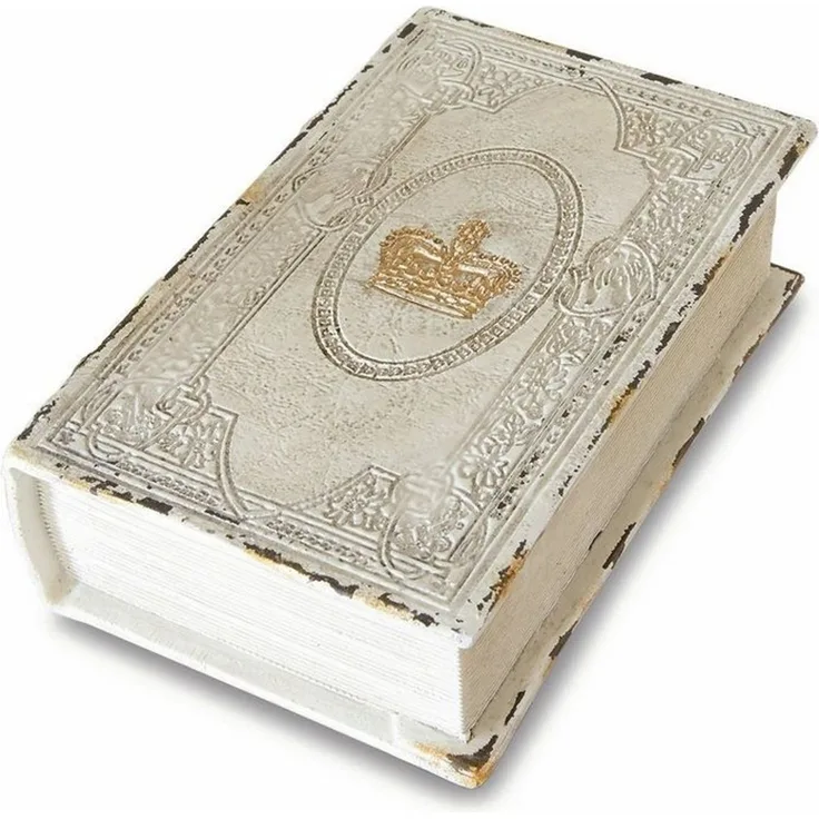 Mirabeau Organizer Buchschatulle Anglure antikcreme, stilvolles Interieur, Shabby Chic in Perfektion