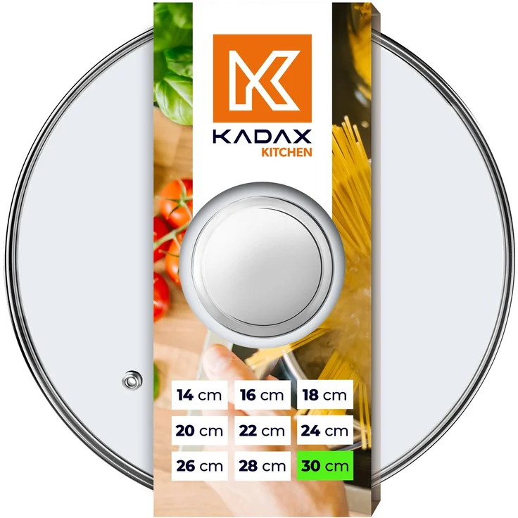 KADAX Glasdeckel 30 cm Topfdeckel – Bild 3