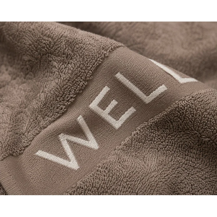 heimtexland Saunatuch Wellness Sauna Handtuch Badetuch Walkfrottier, Walkfrottee (Stück, 1-St), Jacquard Bordüre, weich und saugstark, Duschtuch, 70x180 cm – Bild 3